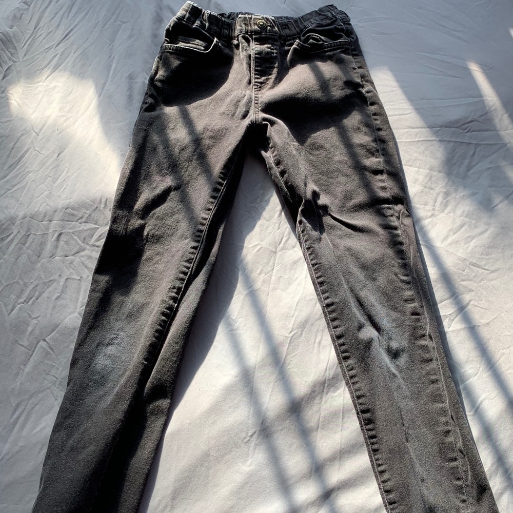 Uniqlo ultra stretch slim black jeans
